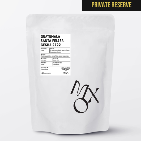 Santa Felisa Guatemala Gesha - Orange Honey